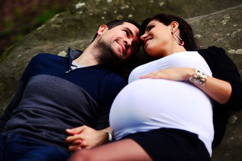Couple photo-shoot 2 years after the Wedding • Patricia is pregnant