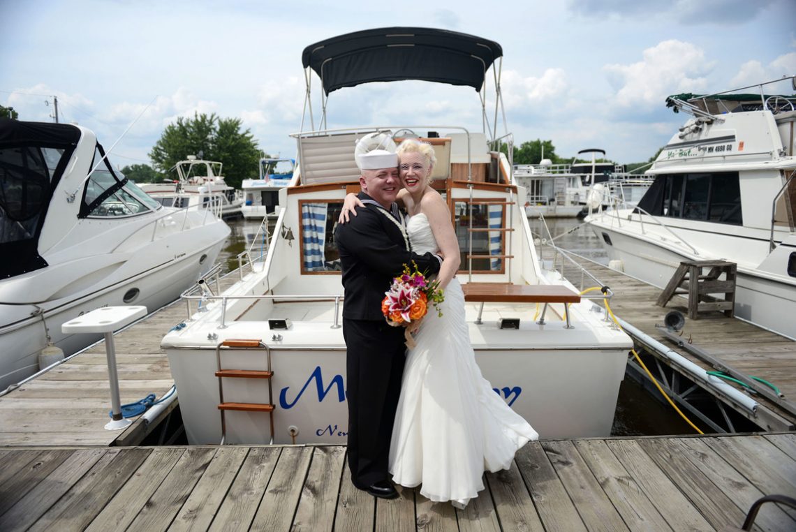 Weddings S&J on the dock